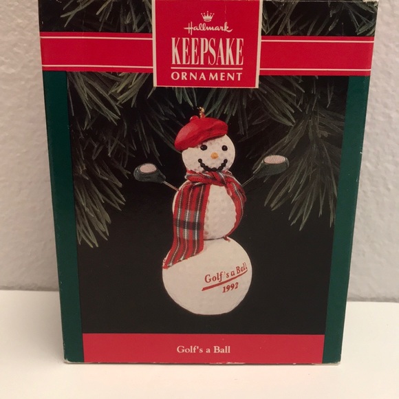 Hallmark Other - Vintage Hallmark Keepsake - Snowman Golfer